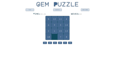 Gem Puzzle